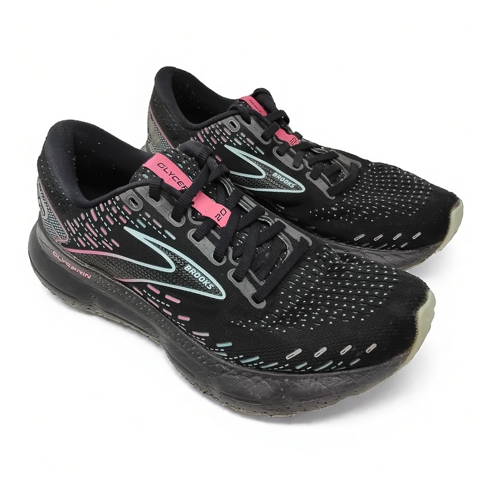 Brooks Glycerin 20 Women Running Shoes Size 7.5 B Athletic Road Neutral Joggers